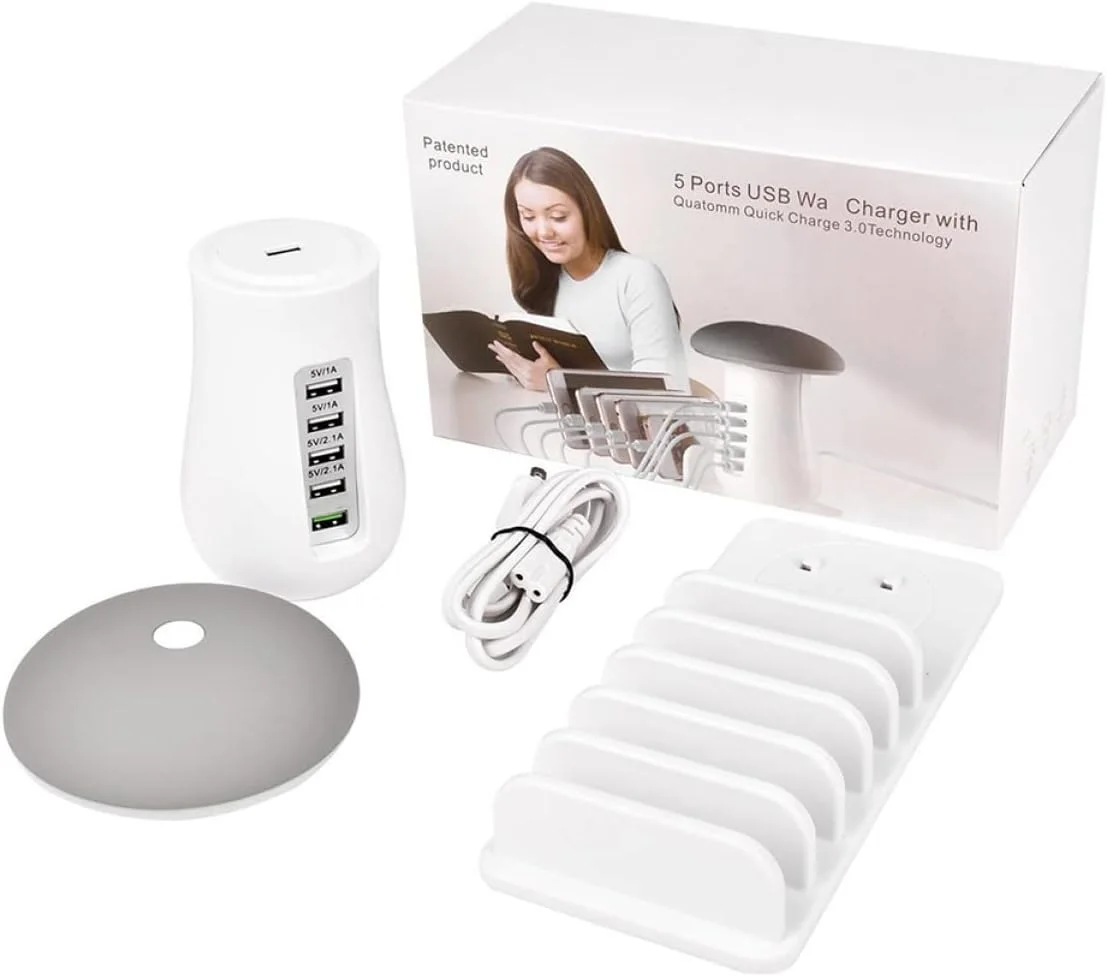 شاحن LED على شكل فطر